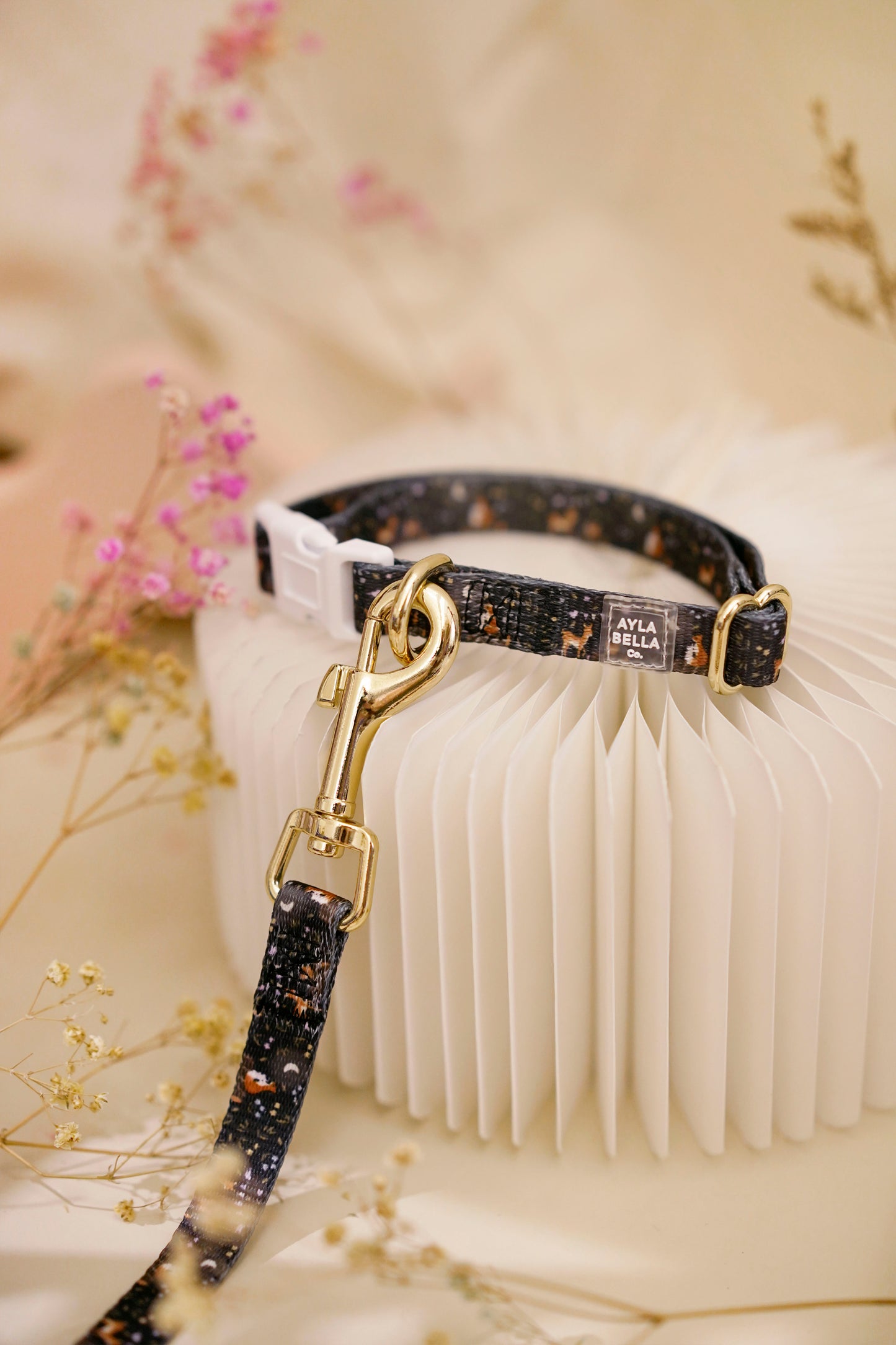 About Midnight Dog Collar