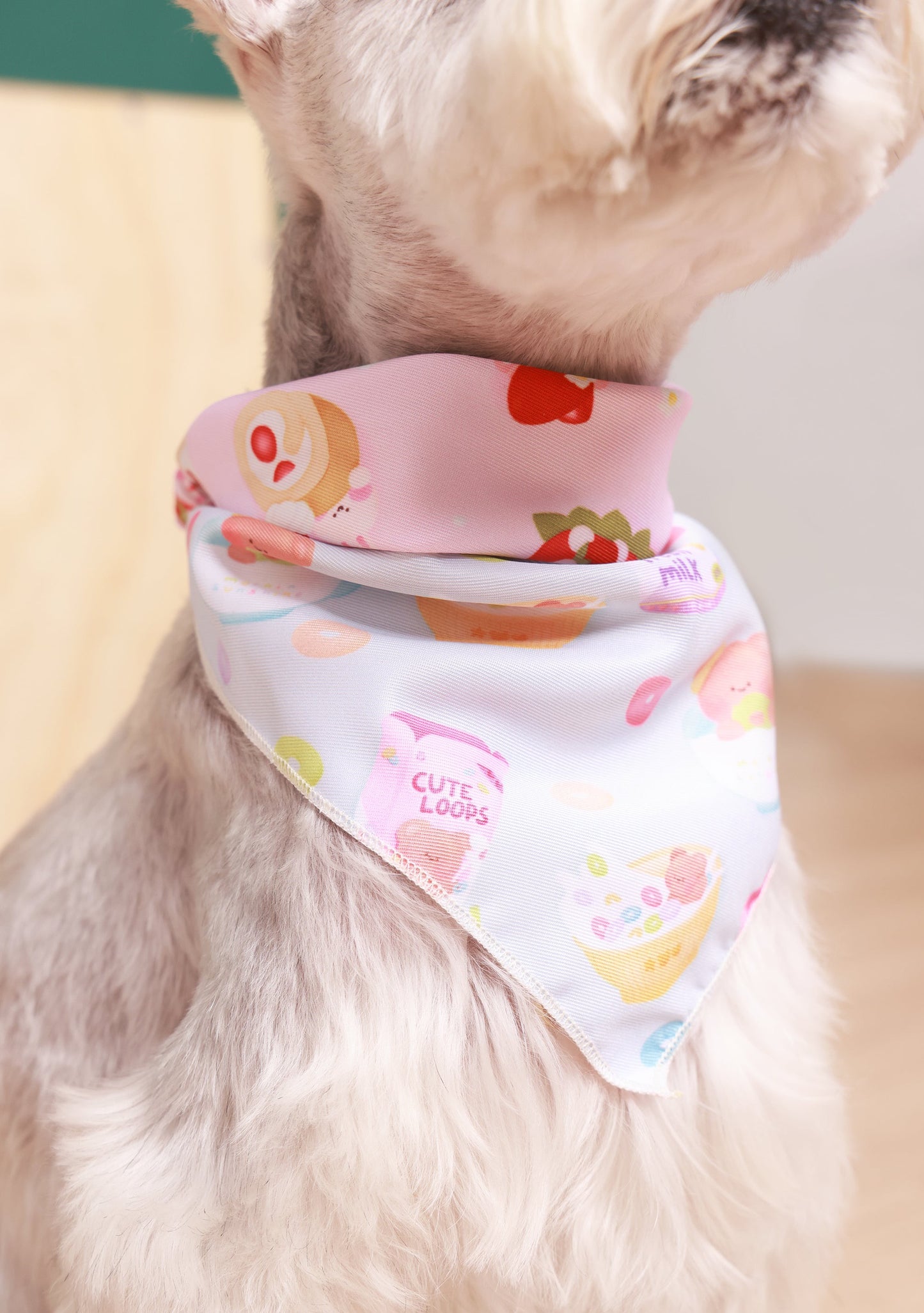 Sweet Treats Reversible Dog Bandana