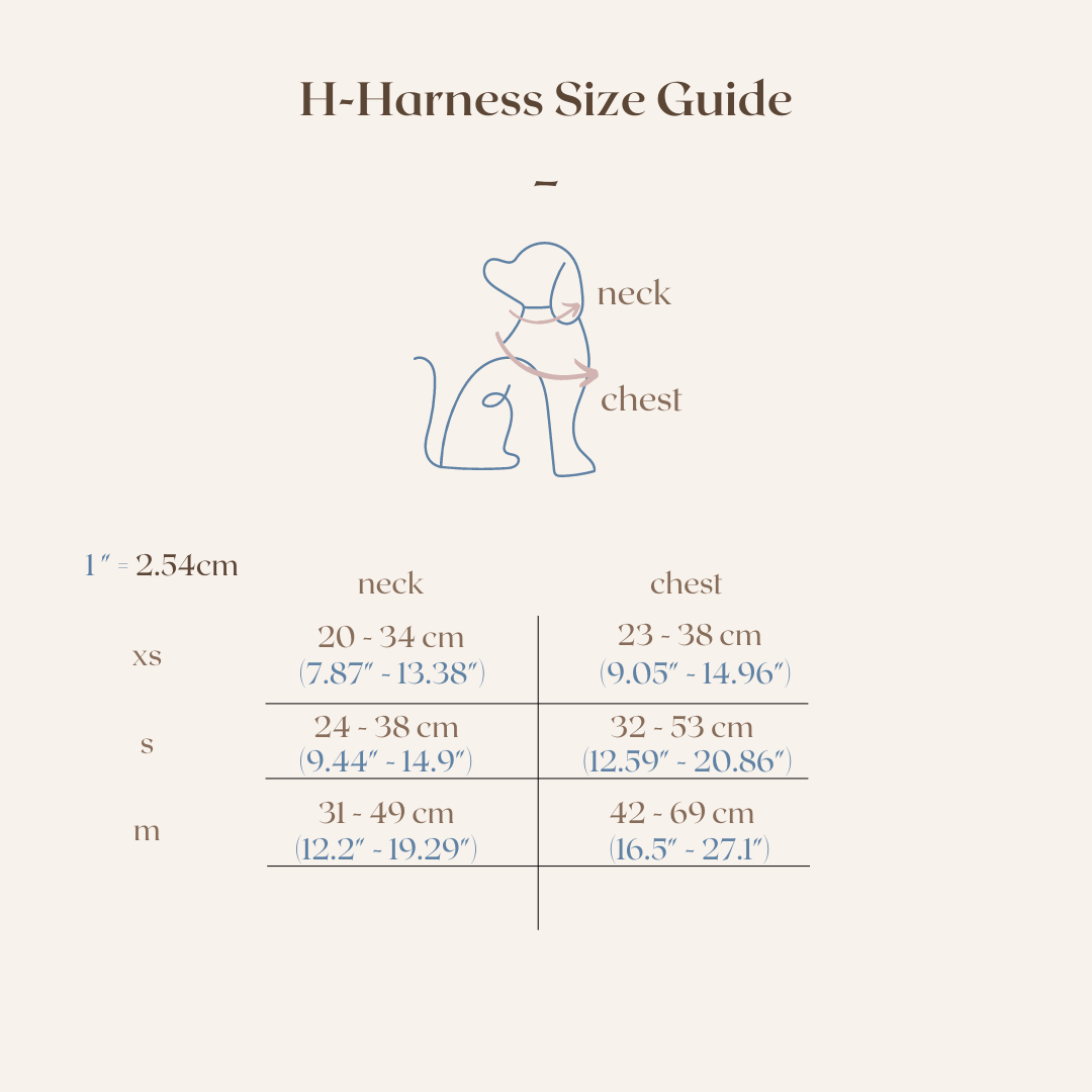Pink Blossom Dog H-Harness