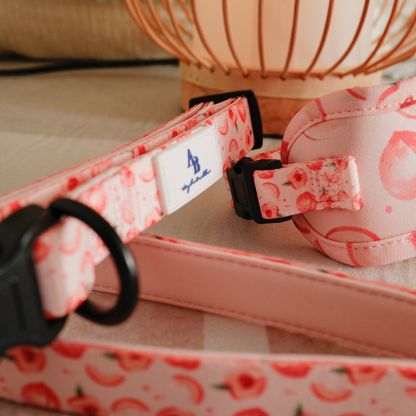 Peach Dog Collar