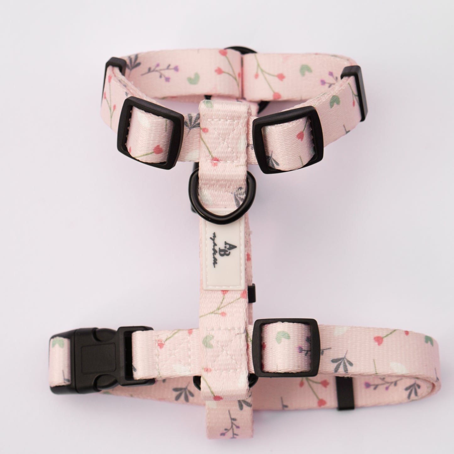 Pink Blossom Dog H-Harness