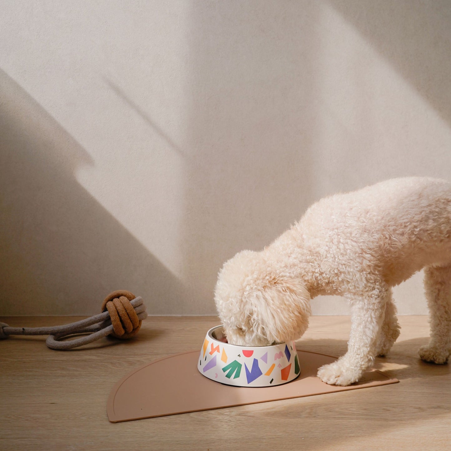 AB Dog Feeding Mat (Dusty Pink)