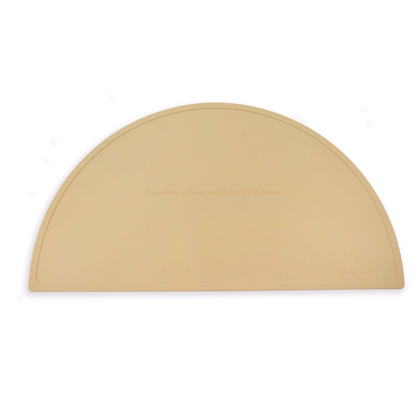 AB Dog Feeding Mat (Cream)