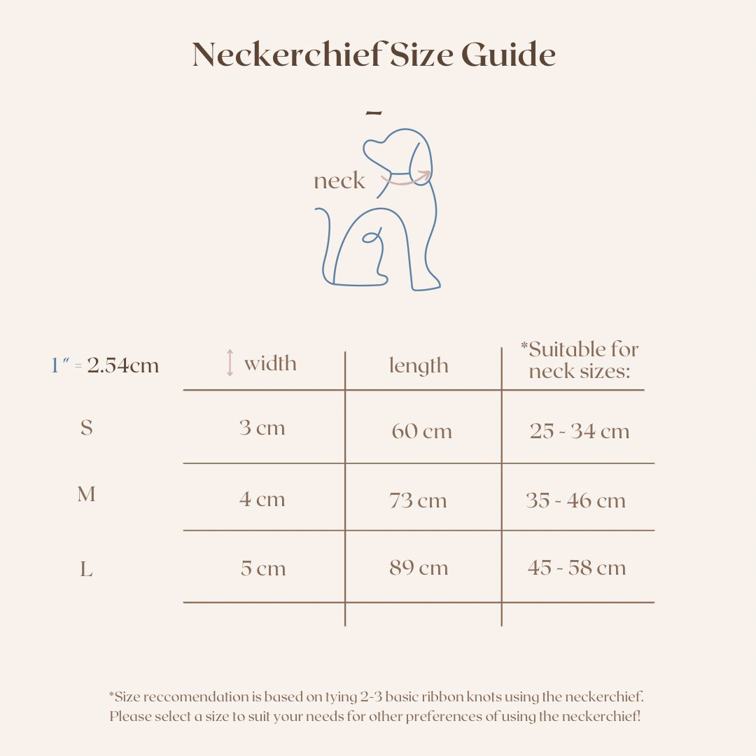 Summer Sloths Dog Neckerchief