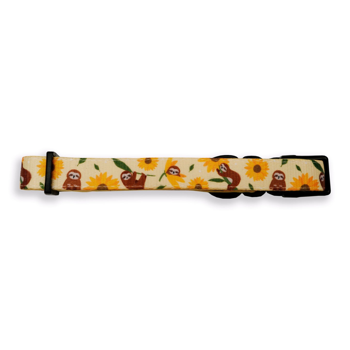 Summer Sloths Dog Collar