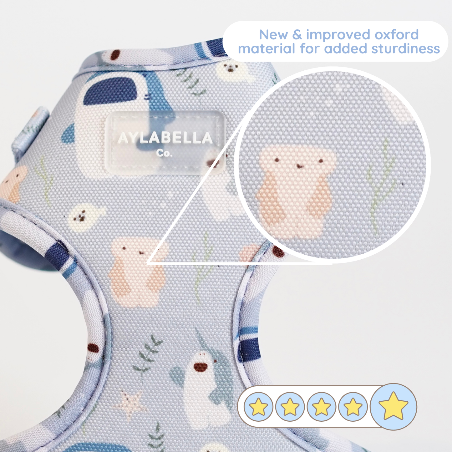 Sea-lly Creatures Dog Harness