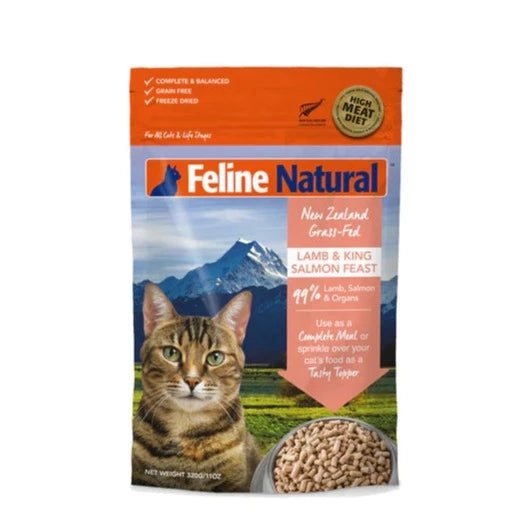 Feline Natural Freeze Dried Lamb & Salmon