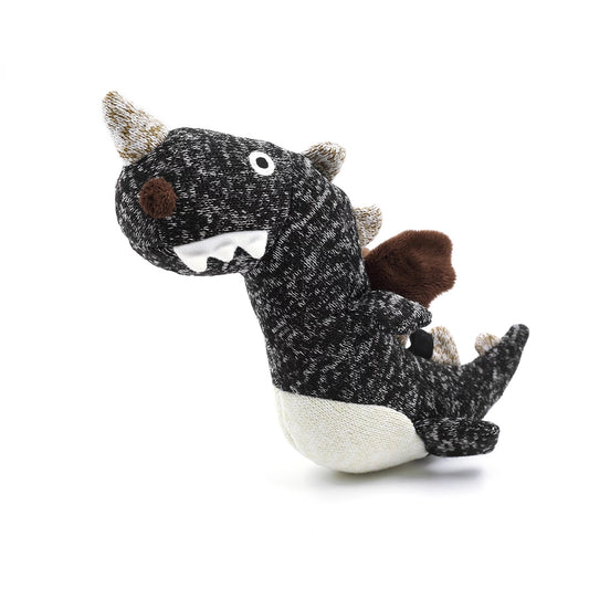 Rhino Dino Dog Plush Toy