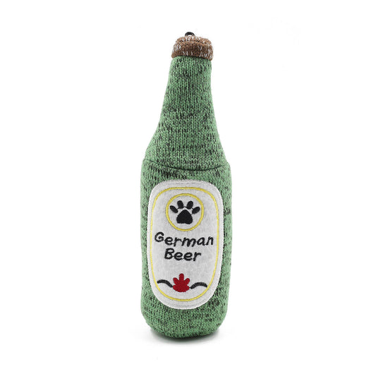Beer Dog Plush Toy