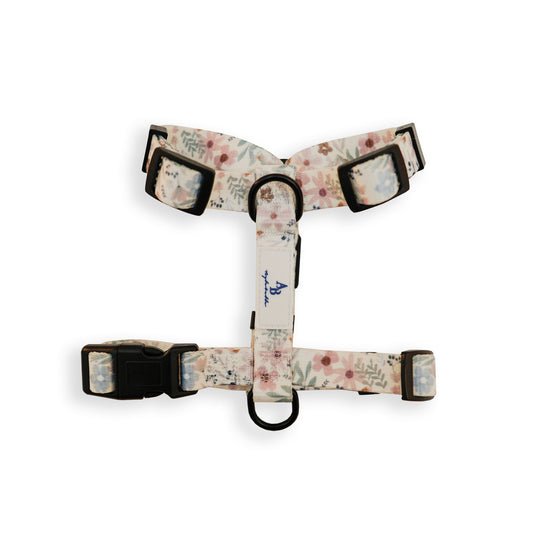 Pressed Flowers Dog H-Harness
