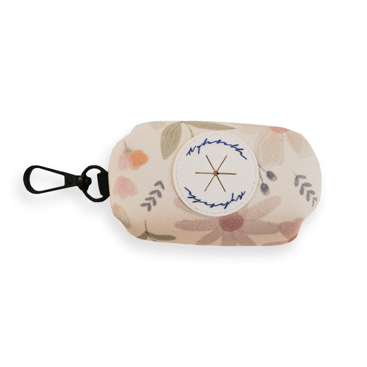 Pressed Flowers Dog Poop Bag